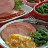 Ham with Fruit Glaze