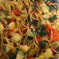 Healthy Chicken Stir Fry with Noodles