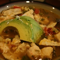 Healthy Chicken Tortilla Soup