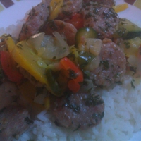 Healthy Sausage Stir Fry Healthy Sausage Stir Fry