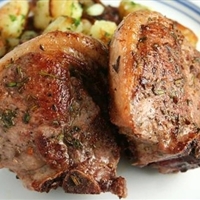 Herb Roasted Lamb Chops