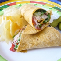 Herb Turkey Club Tortilla