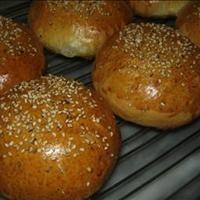 Homemade burger buns