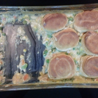 Homestyle Chicken and Biscuits