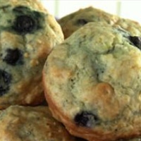 Honey Lemon Blueberry Muffins