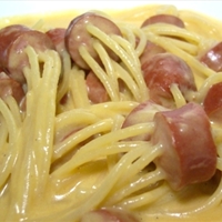 Hot Dog Spaghetti