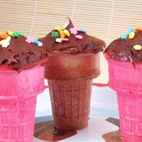 Ice Cream Cone Muffins