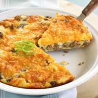 Impossible Cheeseburger Pie