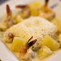 Island's Pineapple Shrimp