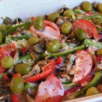 Italian Chicken and Green Olives