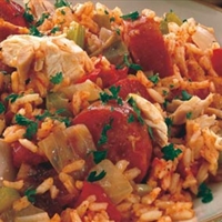 JAMBALAYA (CHICKEN & SHRIMP)