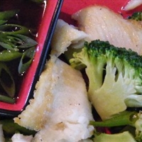 John Dory with Chinese Broccoli