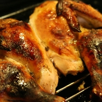 Juicy butterflied roast chicken Juicy butterflied roast chicken