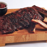 Kansas City-Style Ribs w/ Spicy Apple BBQ Sauce