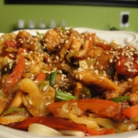 Korean-style Chicken Noodle Bowl