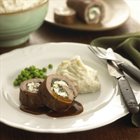 Lamb Roulade with Fresh Goat Cheese
