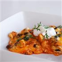 Layered Chicken and Black Bean Enchilada Casserole