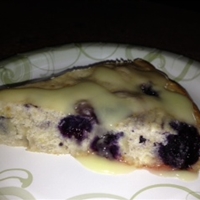 Lemon Blueberry Coffee Cake (Light)