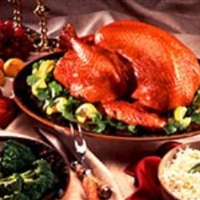 Lemon-Garlic Roasted Turkey Lemon-Garlic Roasted Turkey