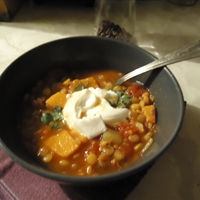 Lentil Sweet Potato Soup Lentil Sweet Potato Soup
