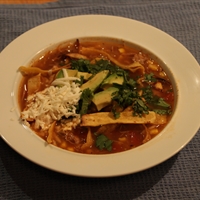 Lisa's Turkey (or Chicken) Tortilla Soup