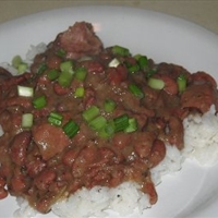 Louisiana Red Beans & Rice (light Version)