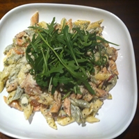 low fat pasta with yogurt