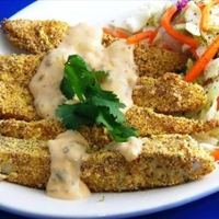 Low Fat, Tex-Mex Fish Fingers
