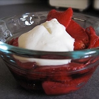 Macerated Strawberries