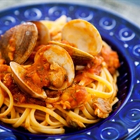Marco Brazzi's Quick Red Clam Sauce 