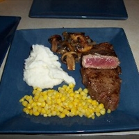 Marinated Venison Steak Marinated Venison Steak
