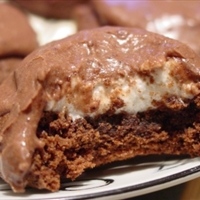 Marshmellow-Chocolate Cookies Marshmellow-Chocolate Cookies