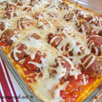 Meatball Sub Casserole