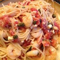 Mediterranean Shrimp and Pasta Mediterranean Shrimp and Pasta