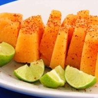Melon with Chile, Salt, and Lime