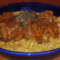 Mexican Shrimp Scampi