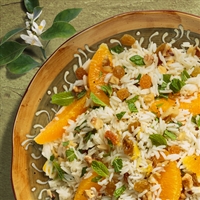 Middle Eastern Orange Mint Rice