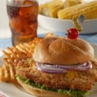 Midwestern Pork Tenderloin Sandwich Midwestern Pork Tenderloin Sandwich