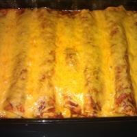 Mimi's Cheesy Beef Enchilada