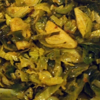 Mustard Brussel Sprouts