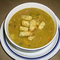 Nautico's Split Pea with Ham Soup