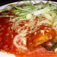 New Mexico Green Chile Rellenos