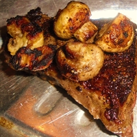 New York Strip Steaks W/cumin Rub and Pars New York Strip Steaks W/cumin Rub and Pars