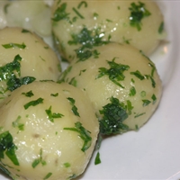 North Croatian boiled potato
