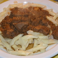 North Croatian deer goulash
