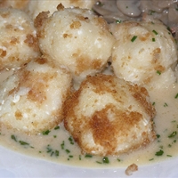 North Croatian Farmers Cheese Dumplings