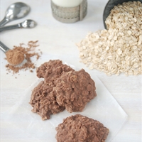 Nutella no-bake fudge cookies