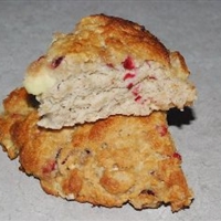 Oatmeal Apple Cranberry Scones (Motts)