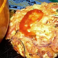 Okonomiyaki (Japanese style savory pancakes)	