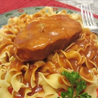 Oma's Chops And Noodles